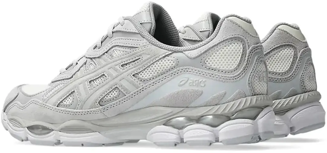 ASICS Gel Sneakers Unisex Cream Cloud Grey - 43.5 - afbeelding 6 van 6