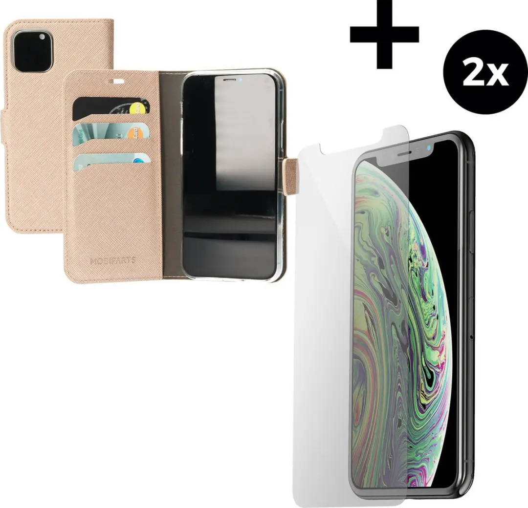 Mobiparts Saffiano Wallet Hoesje iPhone 11 Pro
