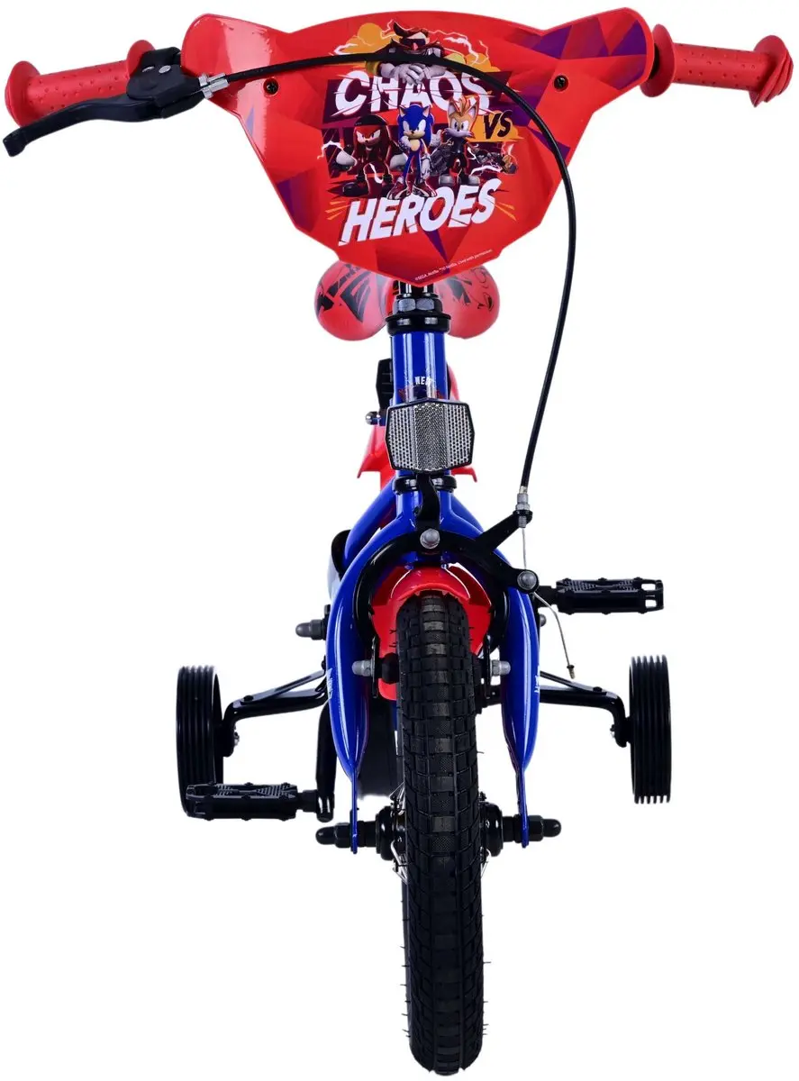 Volare Turbo Crew Kinderfiets 12 inch - 1 Versnelling - Blauw/Rood
