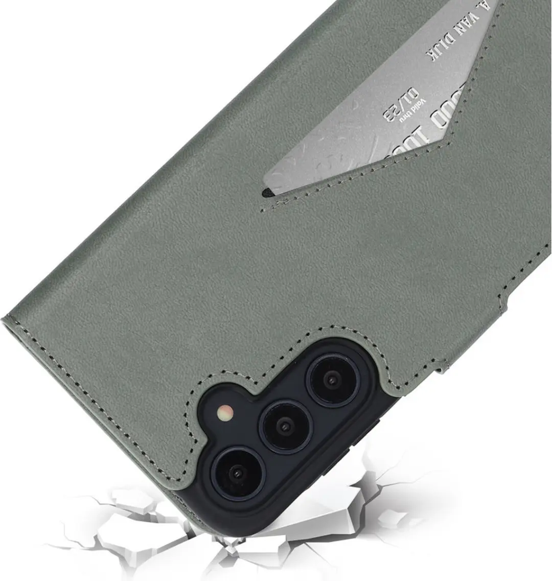 Mobiparts MP-126011 Hoesje Samsung Galaxy A35 5G - Wallet - Groen - afbeelding 6 van 6