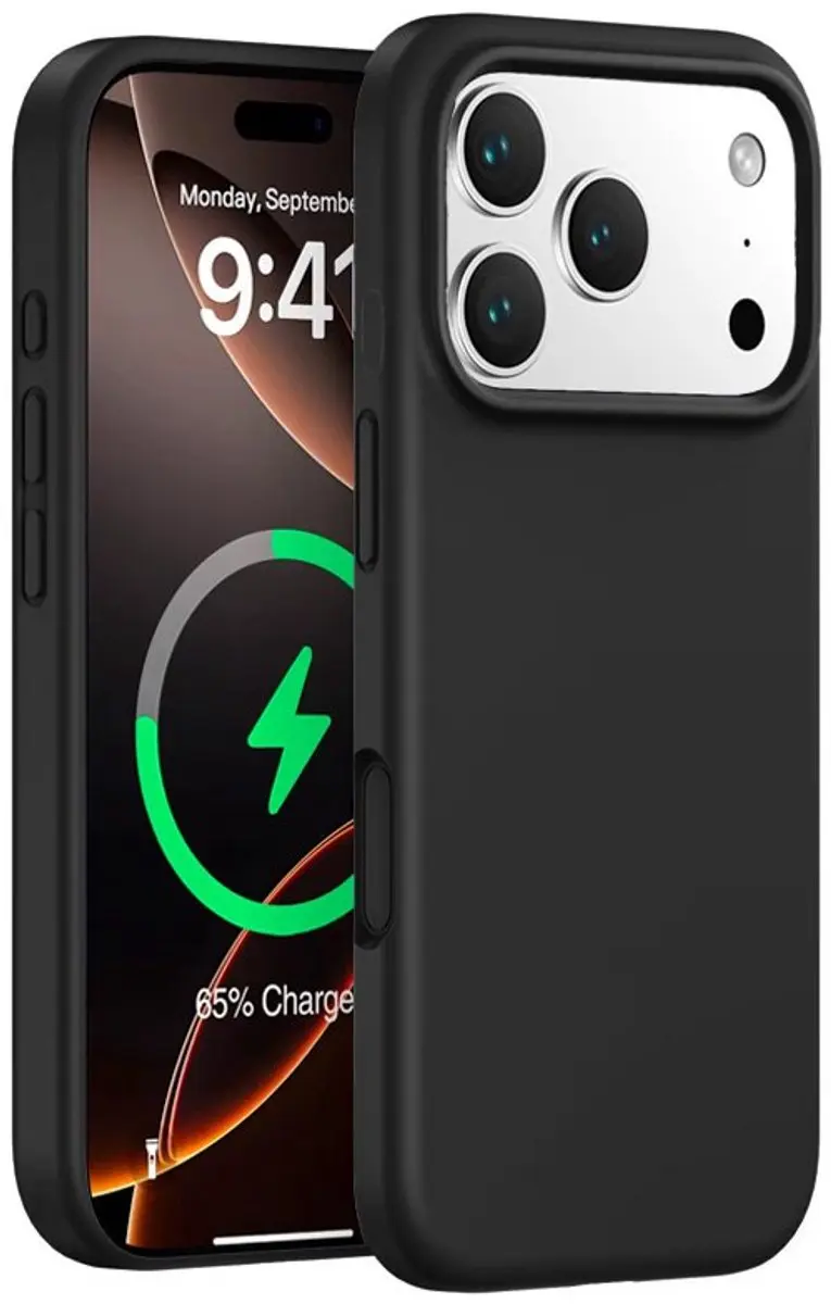 MobiQ Siliconen MagSafe Hoesje iPhone 17 Pro Max