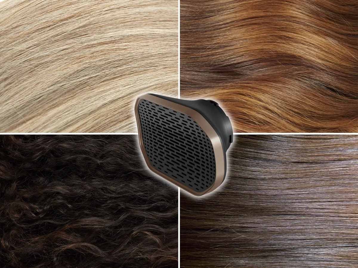 Rowenta Maestria For You HY9430E0 Haardroger - 1300W - 6 Opzetstukken - Zwart