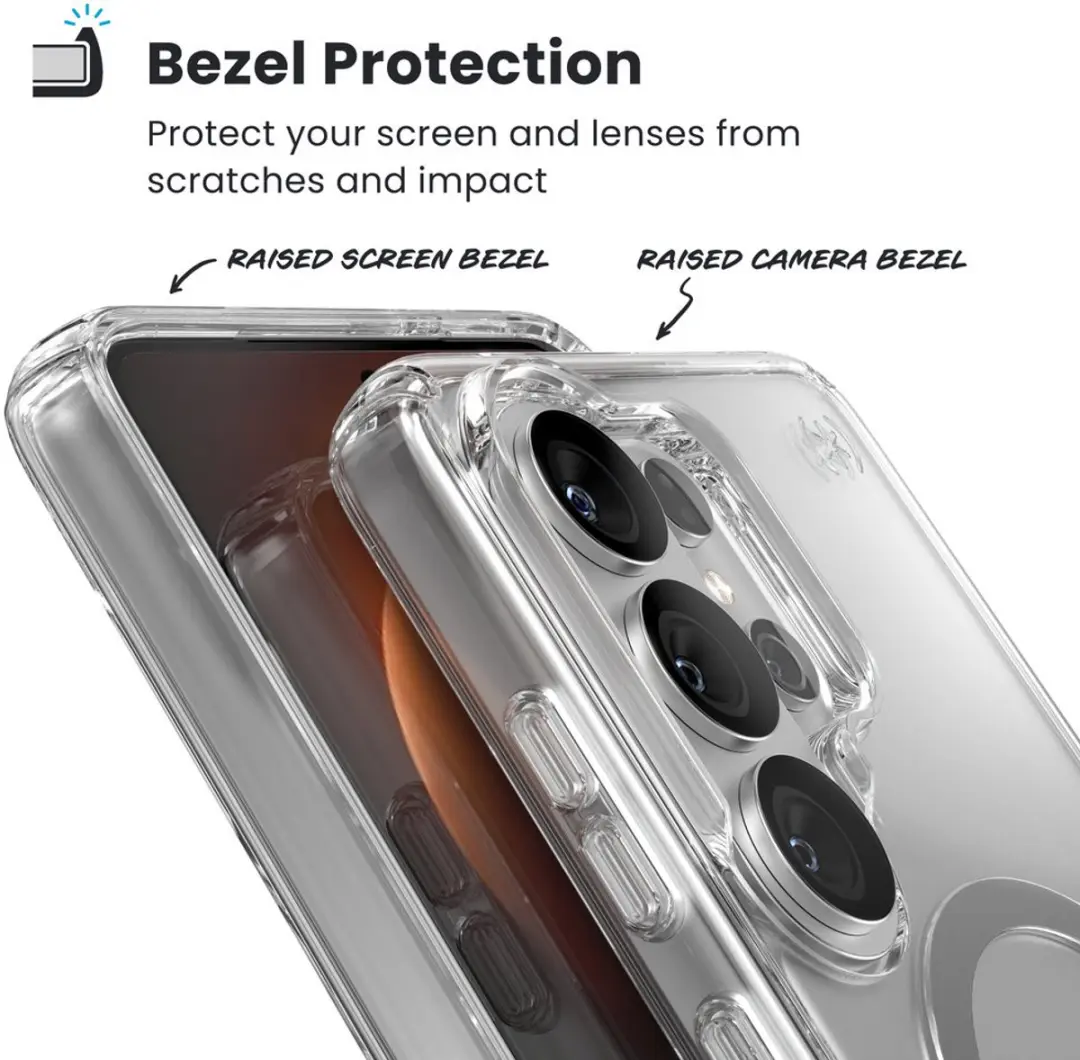Speck Presidio2 Clear Samsung Galaxy S26 Ultra Hoes - Transparant - 151063-3240