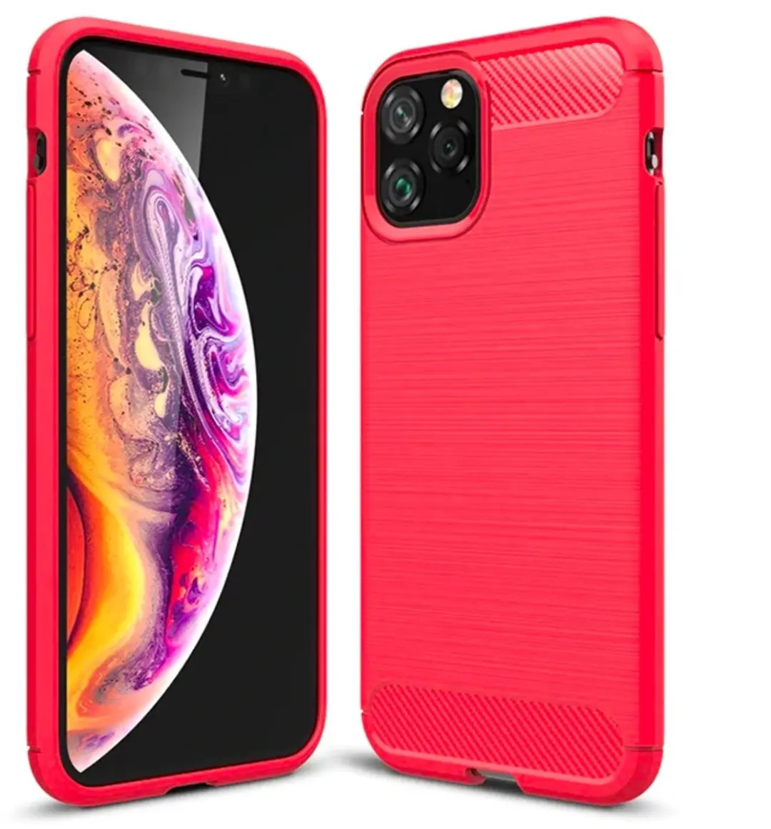 MobiQ Carbon Look Hoesje iPhone 11 Pro