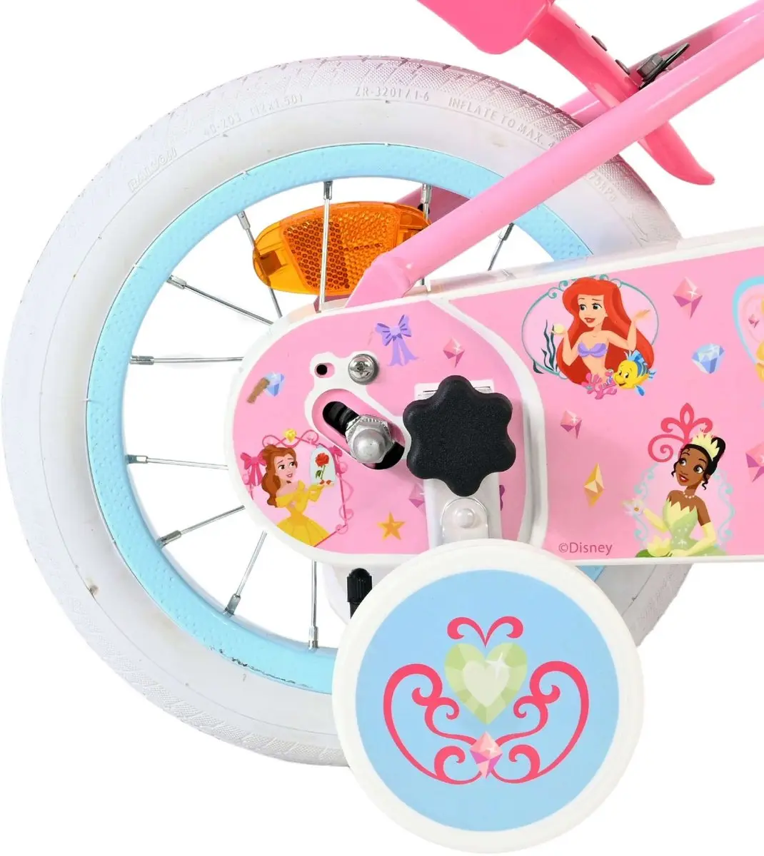 Volare Magic Royals Kinderfiets 12 inch - Roze
