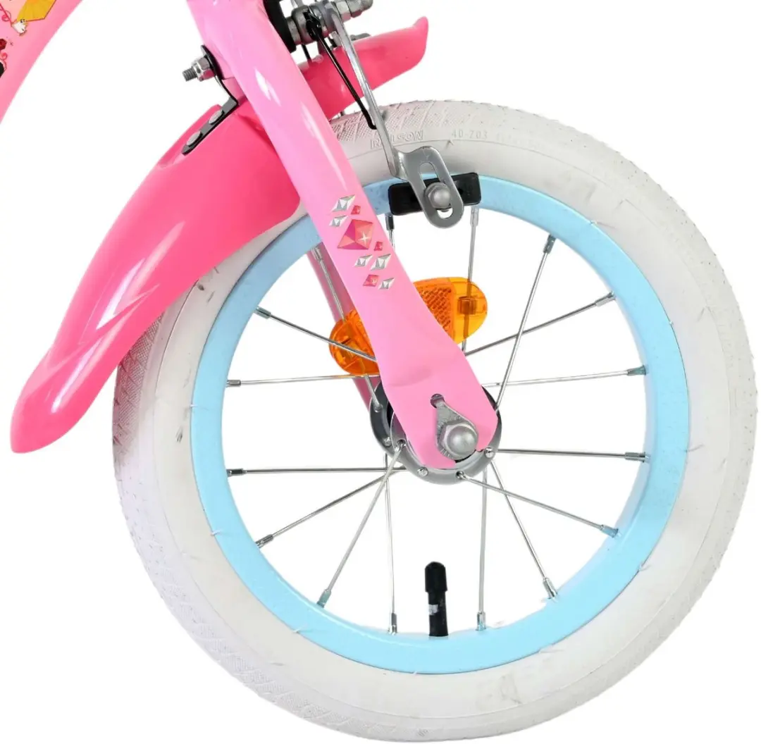 Volare Magic Royals Kinderfiets 12 inch - Roze - afbeelding 6 van 6