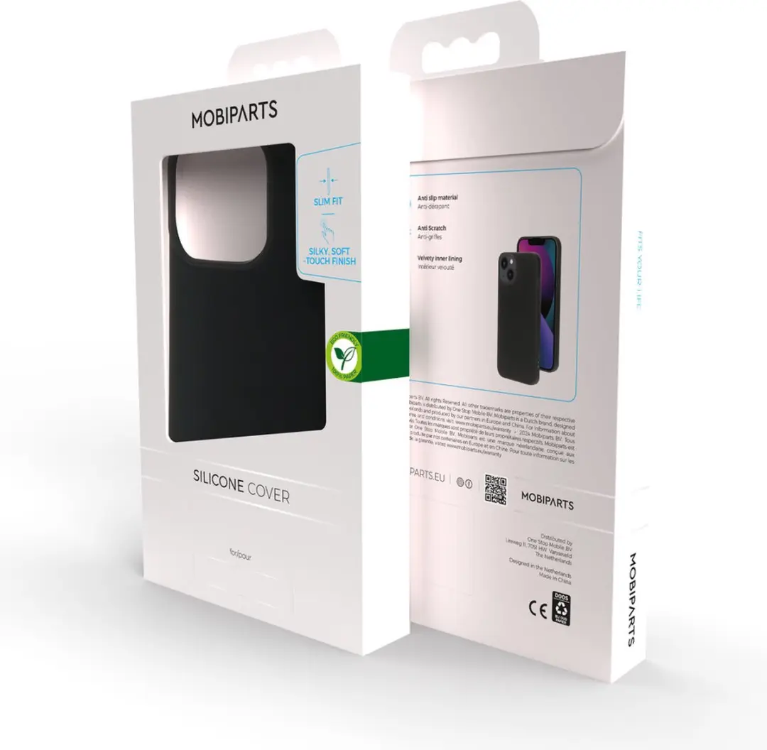 Mobiparts Silicone Cover MP-5000458 - iPhone 14 - Zwart