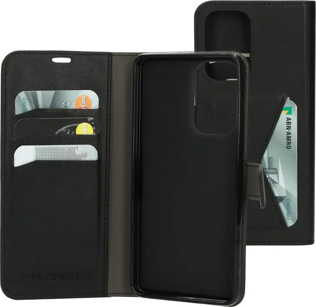 Mobiparts MP-121833 Hoesje Samsung Galaxy A53 5G - Wallet - Eco Leer - Zwart