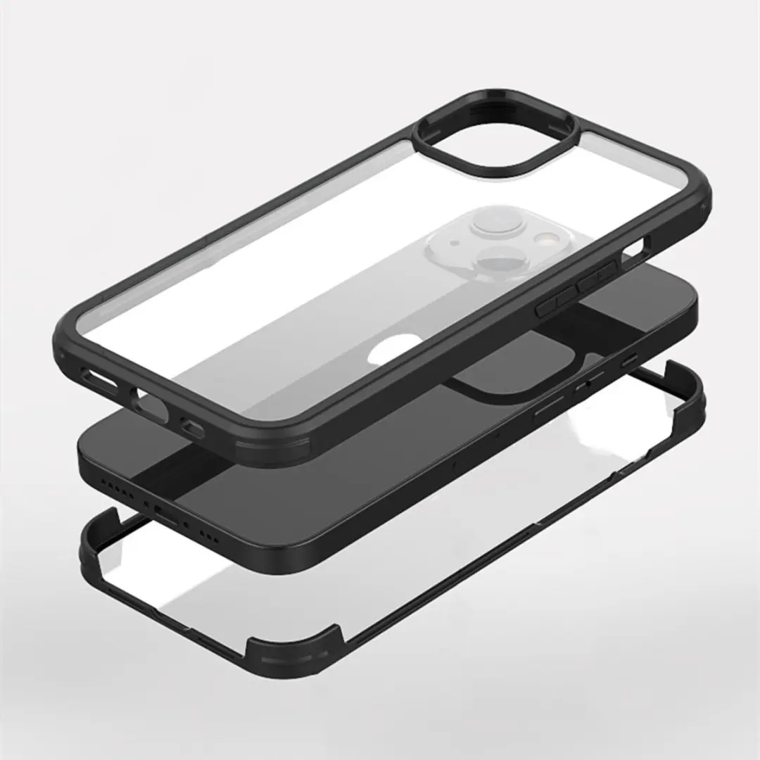 MobiQ Rugged 360 iPhone 14 Full Body Hoesje