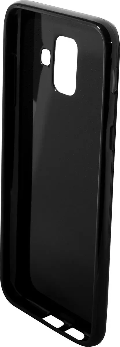 Mobiparts MP-77228 Hoesje Samsung Galaxy A6 (2018) - 3 Pasjes - Zwart
