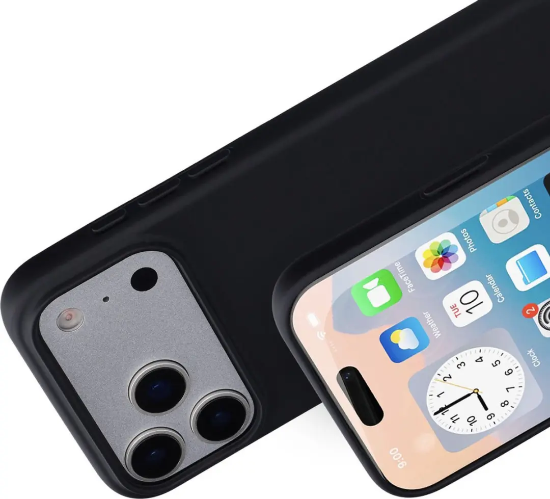 Mobiparts MP-131005 Hoesje iPhone 17 Pro Max - Zwart