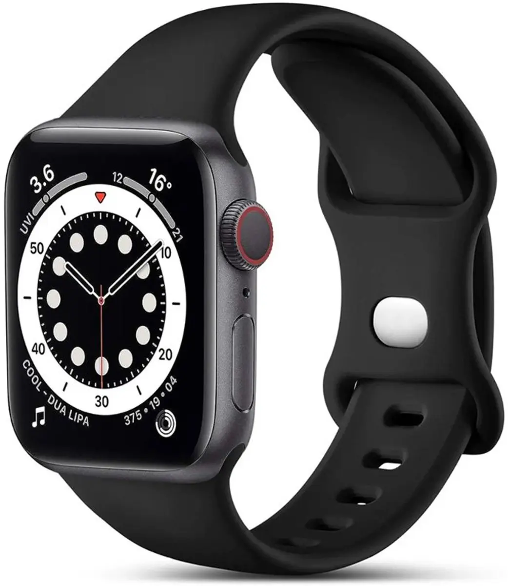 MobiQ Siliconen Bandje Apple Watch Series 10 42mm