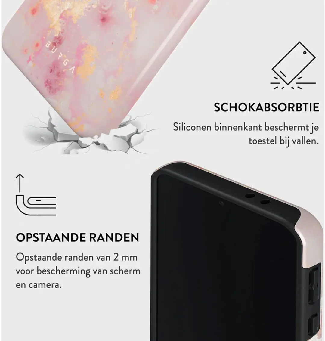 Burga Tough Case Samsung Galaxy A56 - Gouden Coral