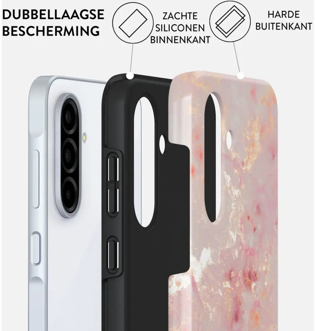 Burga Tough Case Samsung Galaxy A56 - Gouden Coral