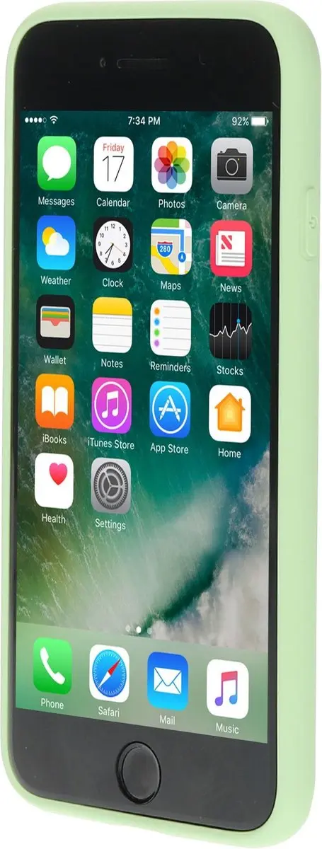 Mobiparts MP-96120 Hoesje - Apple iPhone 7/8/SE - Groen - afbeelding 6 van 6