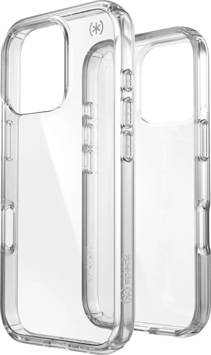 Speck Presidio Perfect Clear Hoesje iPhone 16 Pro 150702-5085 - Transparant