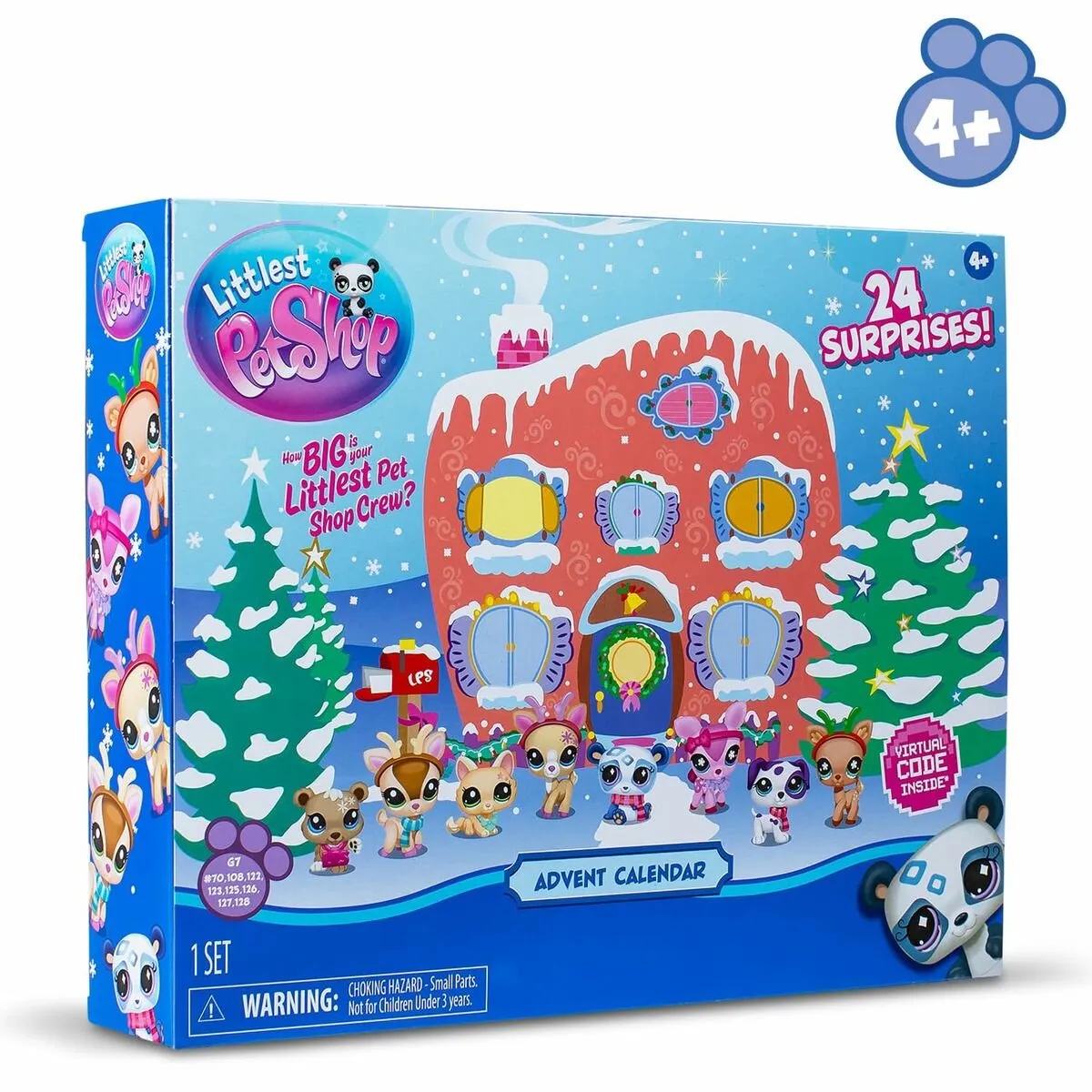 Bandai Littlest Pet Shop Adventskalender 24 Stuks - Multicolor