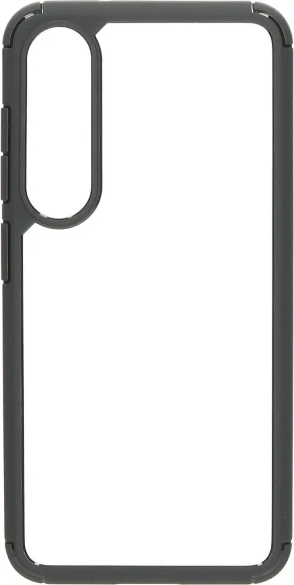 Mobiparts Rugged Clear Case MP-123667 - Samsung Galaxy S23 - Zwart/Transparant