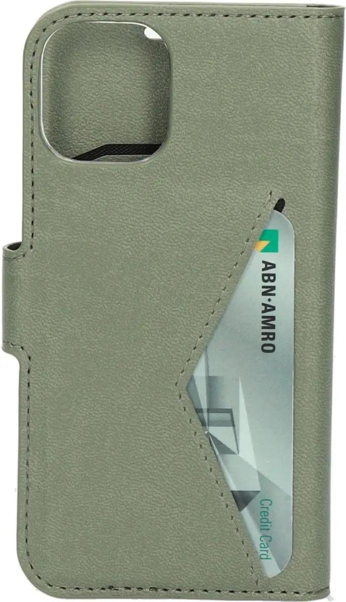 Mobiparts MP-108520 Hoesje iPhone 12 Mini - Wallet - Groen