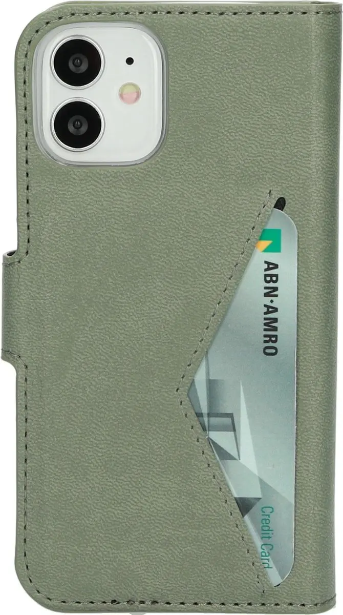 Mobiparts MP-108520 Hoesje iPhone 12 Mini - Wallet - Groen