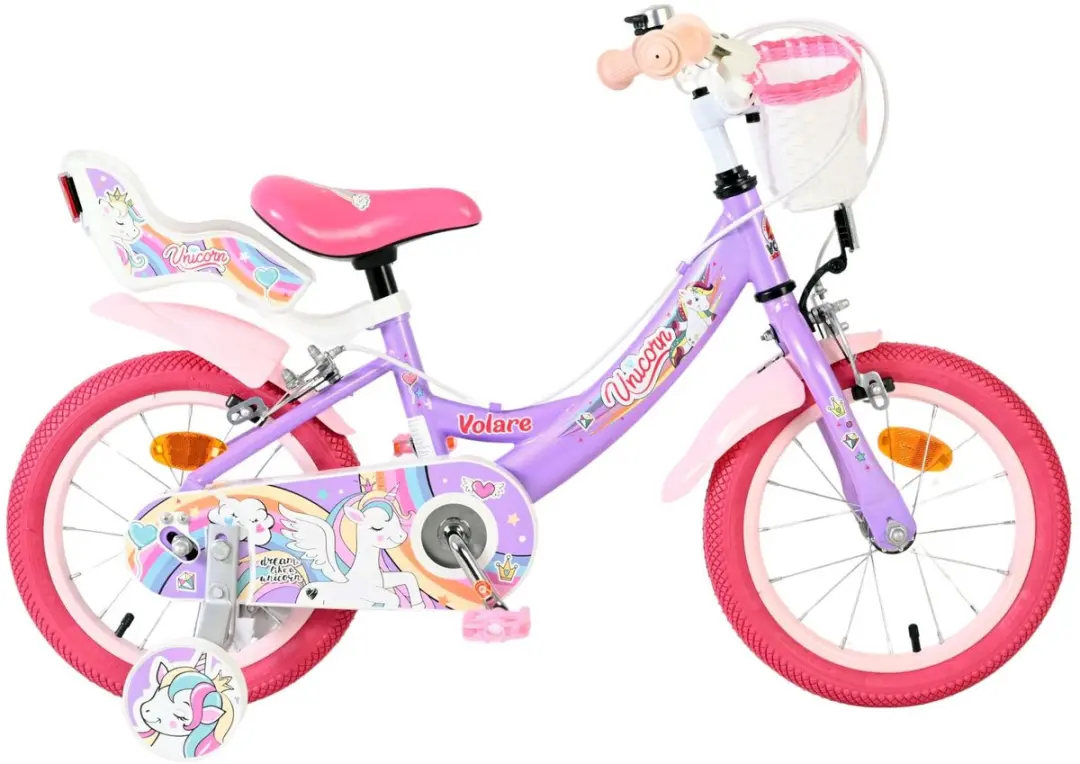 Volare Unicorn Kinderfiets 14"