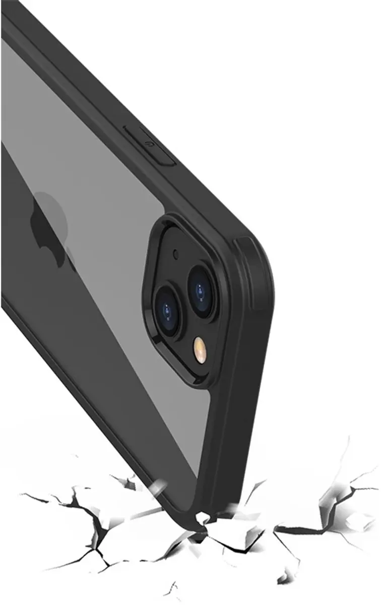 MobiQ Rugged 360 iPhone 14 Pro Hoesje - Rood - 13-02077
