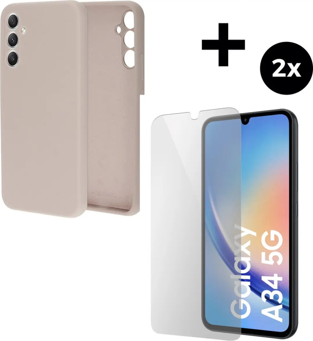 Mobiparts MP-5001414 Silicone Hoesje Samsung Galaxy A34 5G