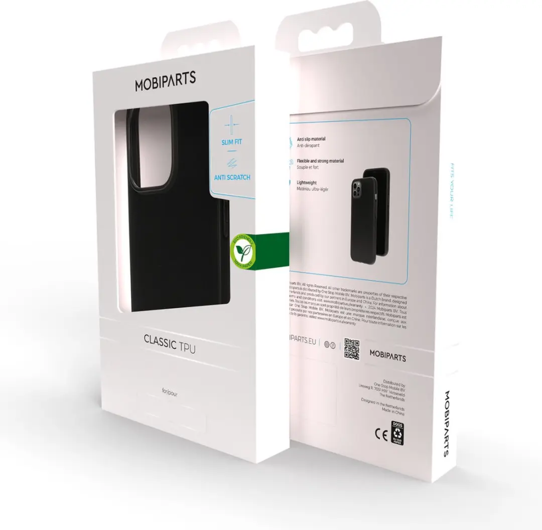 Mobiparts Classic TPU Hoesje MP-5001044 - iPhone 14 Pro - Zwart