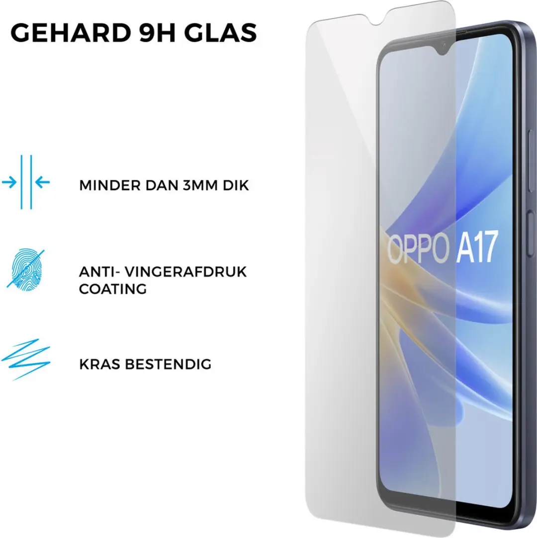 Mobiparts Classic Wallet Hoesje MP-5001246 Oppo A17 - 3 Pasjes - Zwart