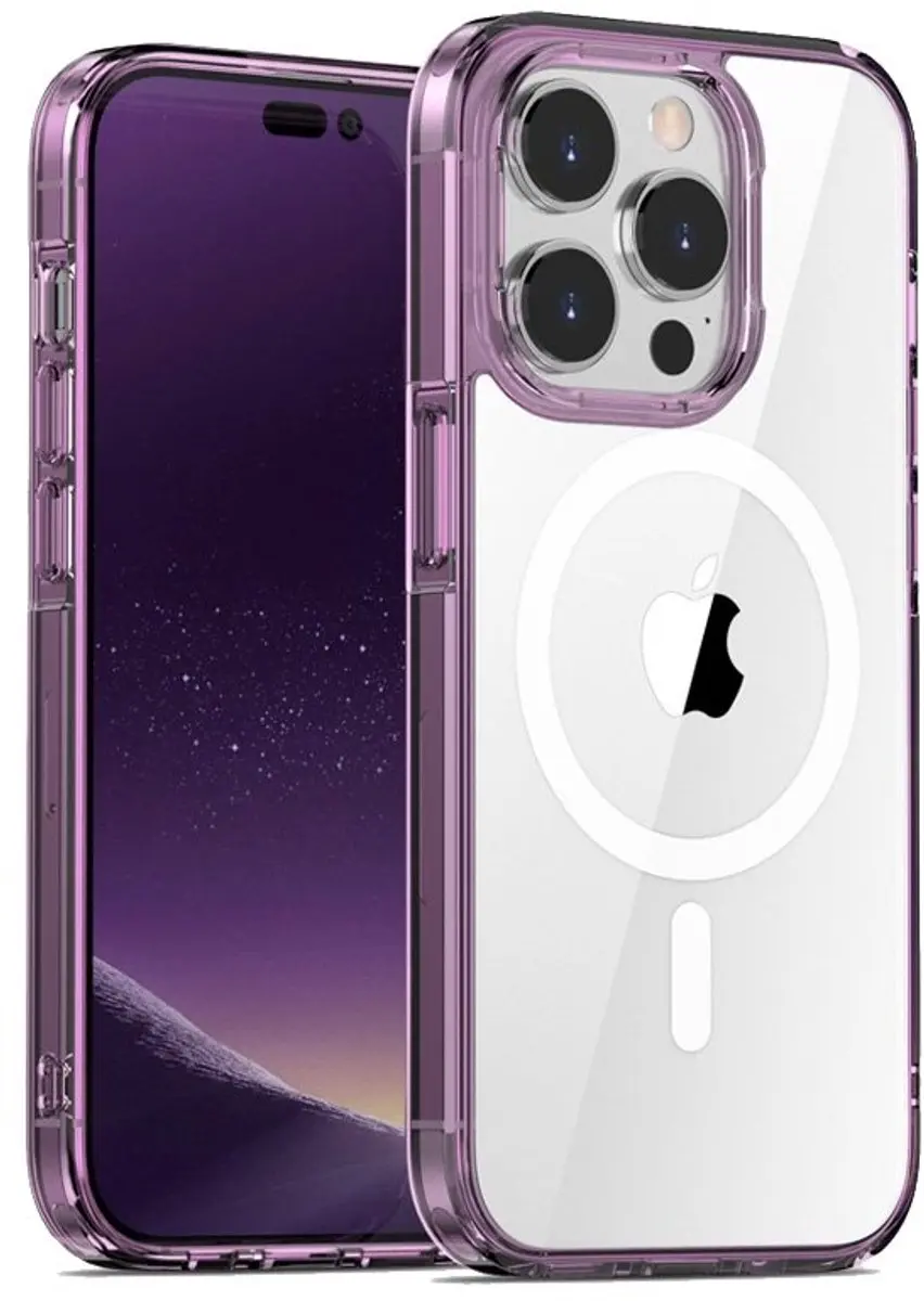 MobiQ Schokbestendige MagSafe Case iPhone 16 Pro Max