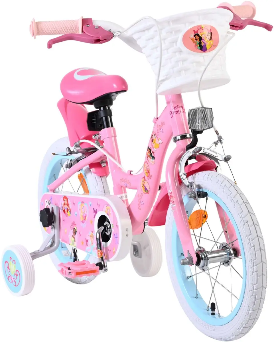 Volare Magic Royals Kinderfiets 14" - Roze - 1 Versnelling