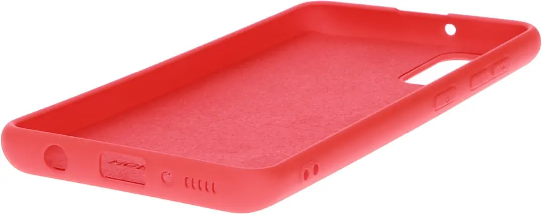 Mobiparts MP-107608 Hoesje Samsung Galaxy A41 - Siliconen - Rood
