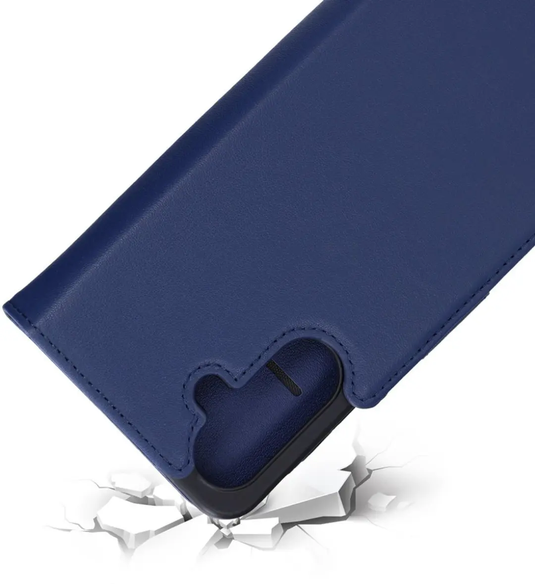 Mobiparts MP-128801 Leather Wallet Case Samsung Galaxy A26 - Blauw