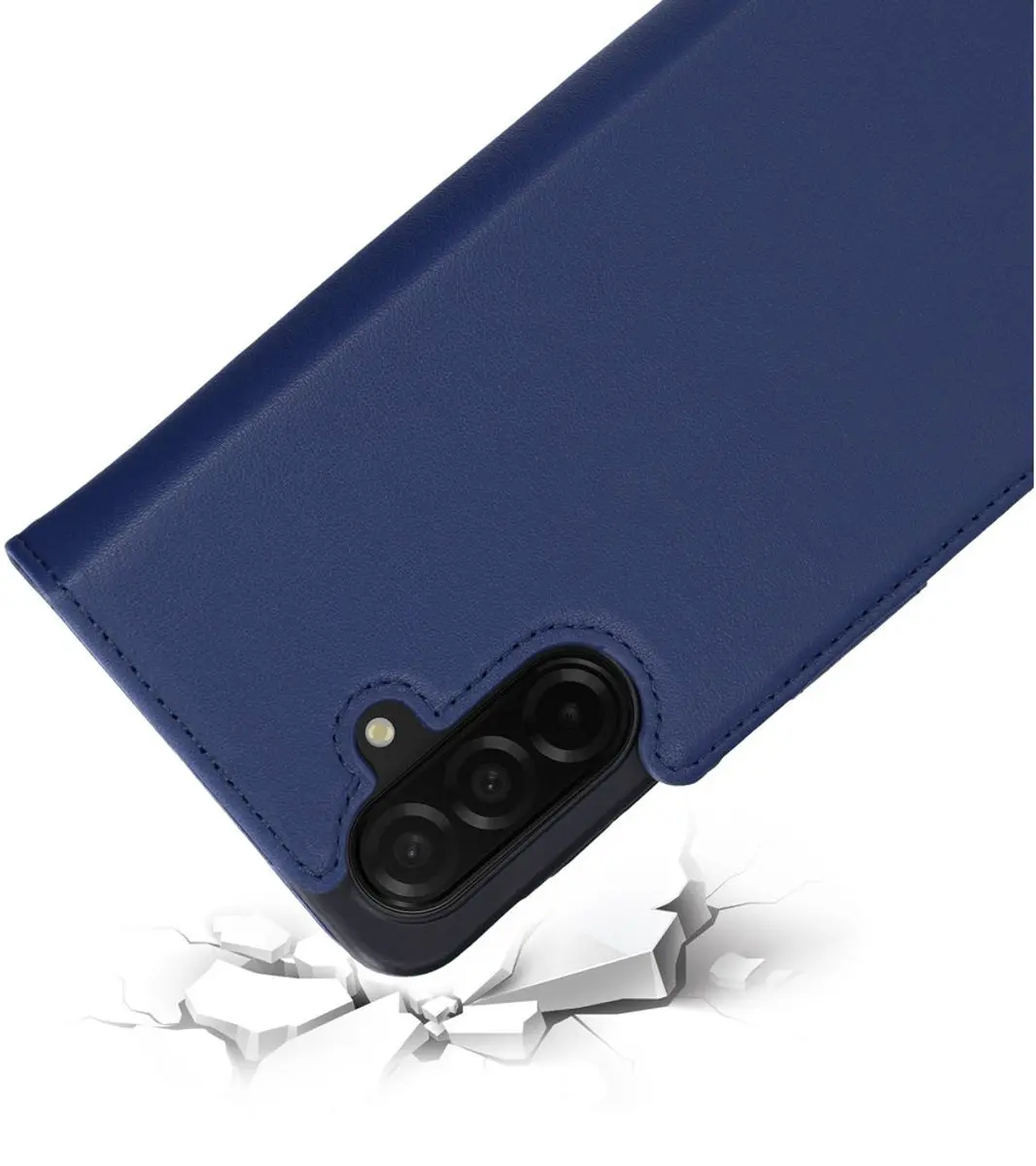 Mobiparts MP-128801 Leather Wallet Case Samsung Galaxy A26 - Blauw