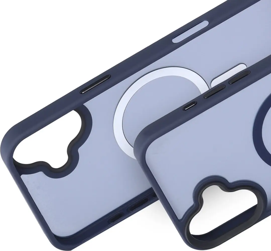 Mobiparts Hoesje iPhone 16 Plus MP-127210 - Hardcover MagSafe - Blauw