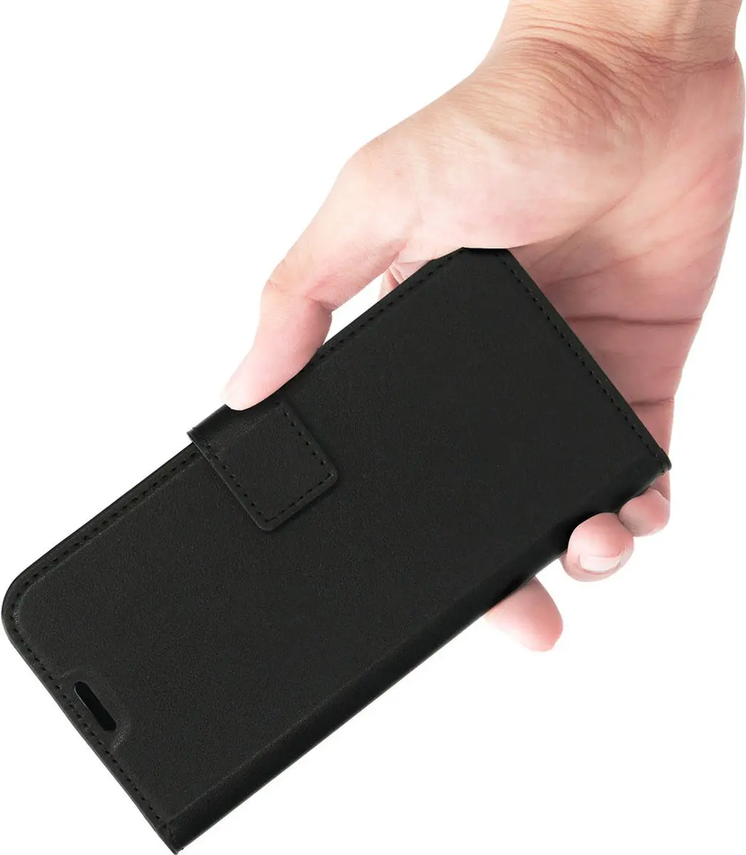 Mobiparts MP-125459 Hoesje Samsung Galaxy S24 - Wallet - Eco Leer - Zwart