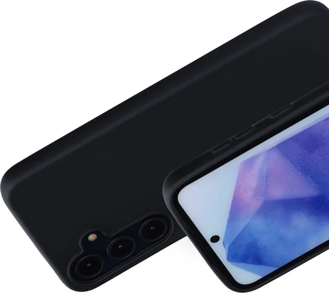 Mobiparts MP-125990 Hoesje Samsung Galaxy A55 - Zwart