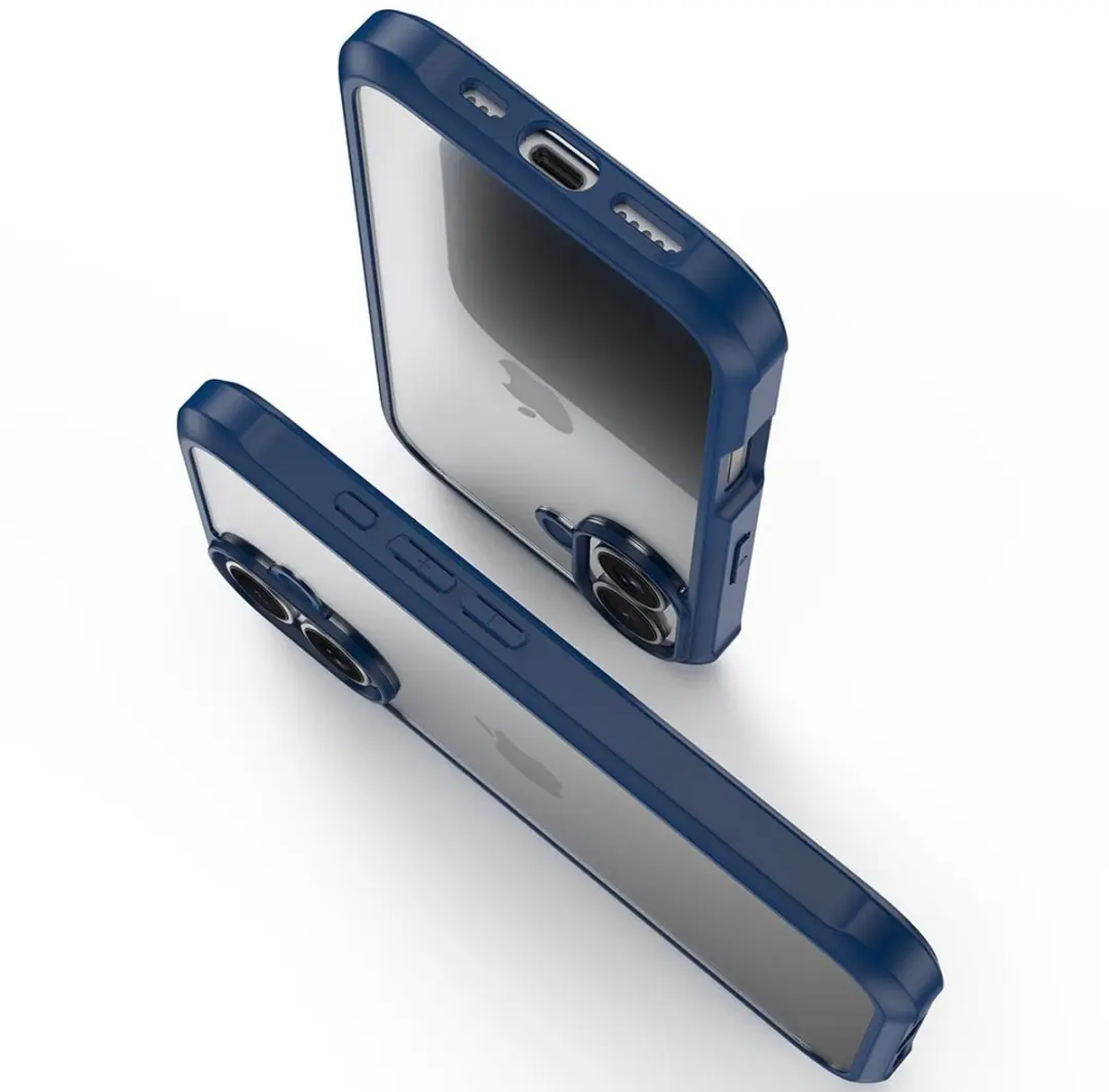 MobiQ Rugged 360° iPhone 17 Hoesje - Rood - MPN 46-01172