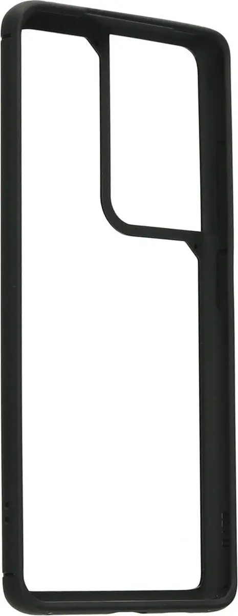 Mobiparts MP-112954 Rugged Hoesje Samsung Galaxy S21 Ultra - Zwart Transparant