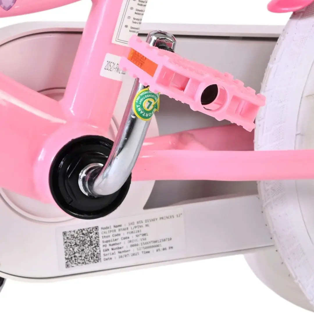 Volare Magic Royals Kinderfiets 12 inch - Roze