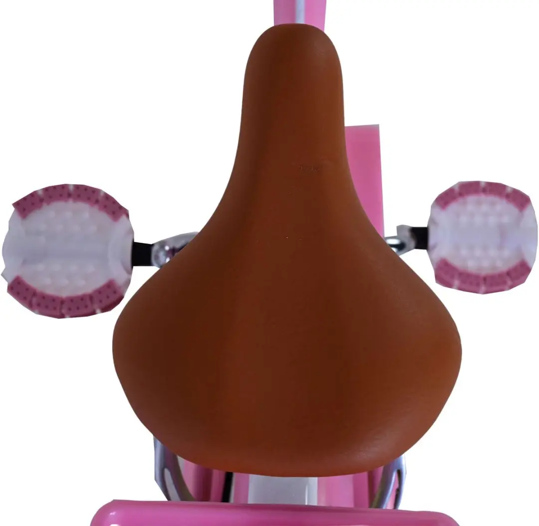 Volare Blossom Kinderfiets 16 inch - Roze - Poppenzitje & Voormand - afbeelding 6 van 6