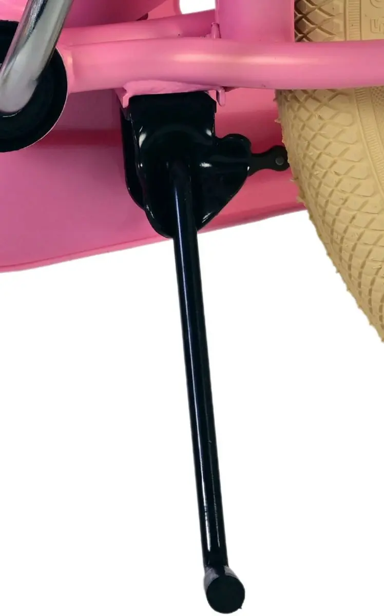 Volare Blossom Kinderfiets 16 inch - Roze - Poppenzitje & Voormand