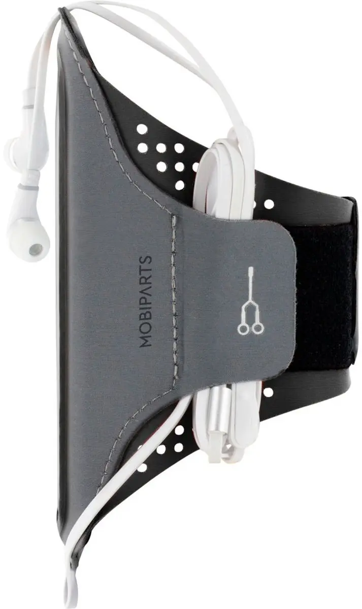 Mobiparts Hardlooparmband iPhone 17 MP-130100 - Zwart
