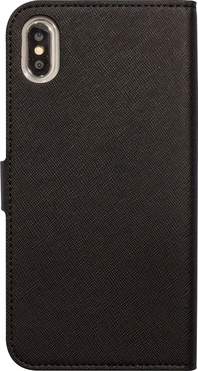 Mobiparts MP-80773 Hoesje iPhone XS Max - Portemonnee - 3 Pasjes - Zwart