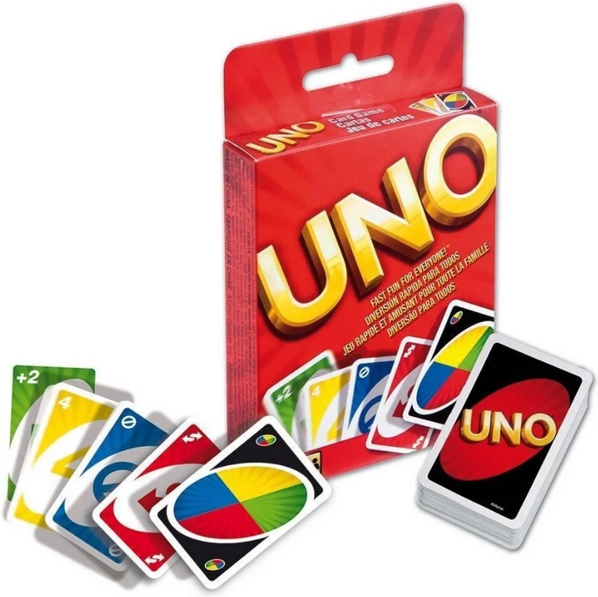 Hasbro Uno Phase 10 Skip-Bo Kaartspelbundel - 3 Stuks