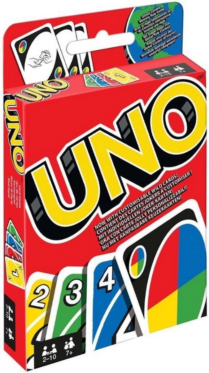 Hasbro Uno & Phase 10 & Skip-Bo - Kaartspel bundel voor 2-6 spelers - 3 stuks