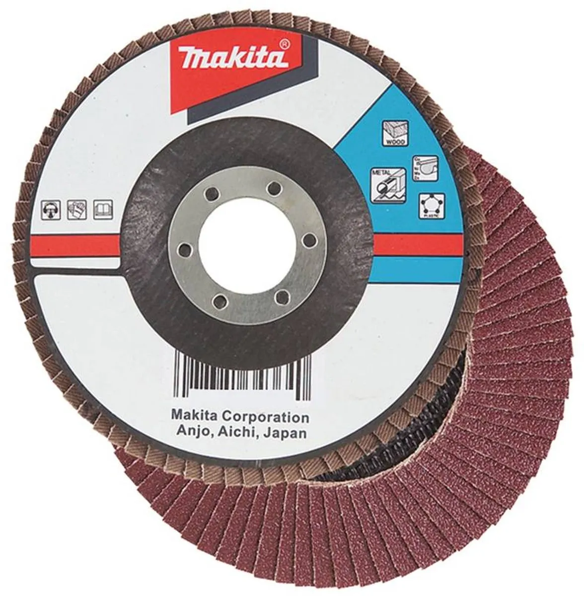 Makita D-27109 Lamellenschijf 125mm Metaal