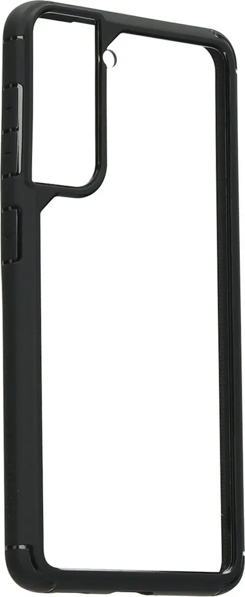 Mobiparts Rugged Clear Case MP-112953 - Samsung Galaxy S21 Plus - Zwart/Transparant