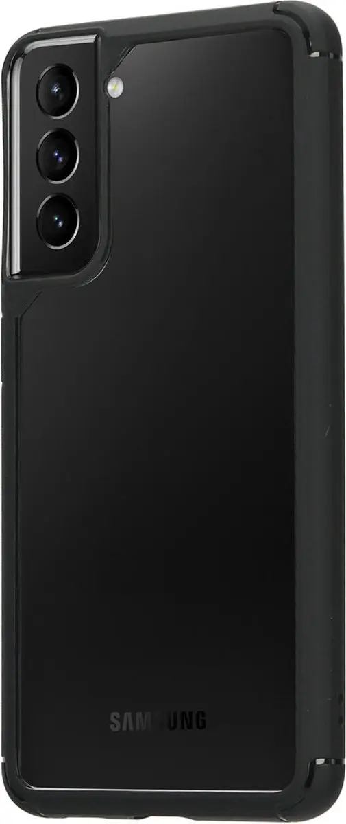 Mobiparts Rugged Clear Case MP-112953 - Samsung Galaxy S21 Plus - Zwart/Transparant - afbeelding 6 van 6