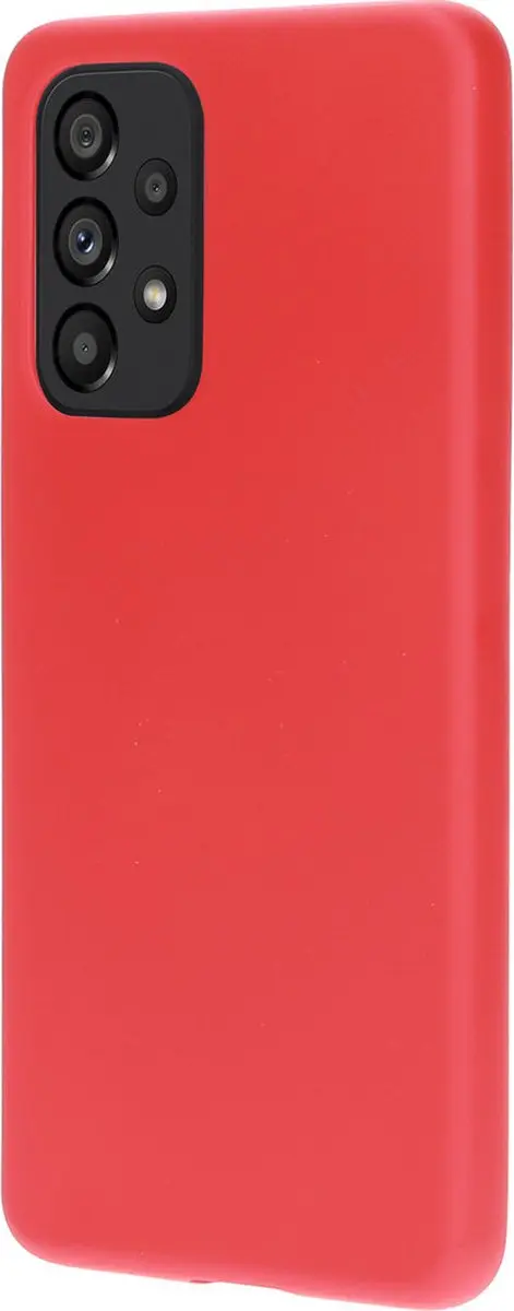 Mobiparts Hoesje Samsung Galaxy A53 5G - Siliconen - Rood MP-121854